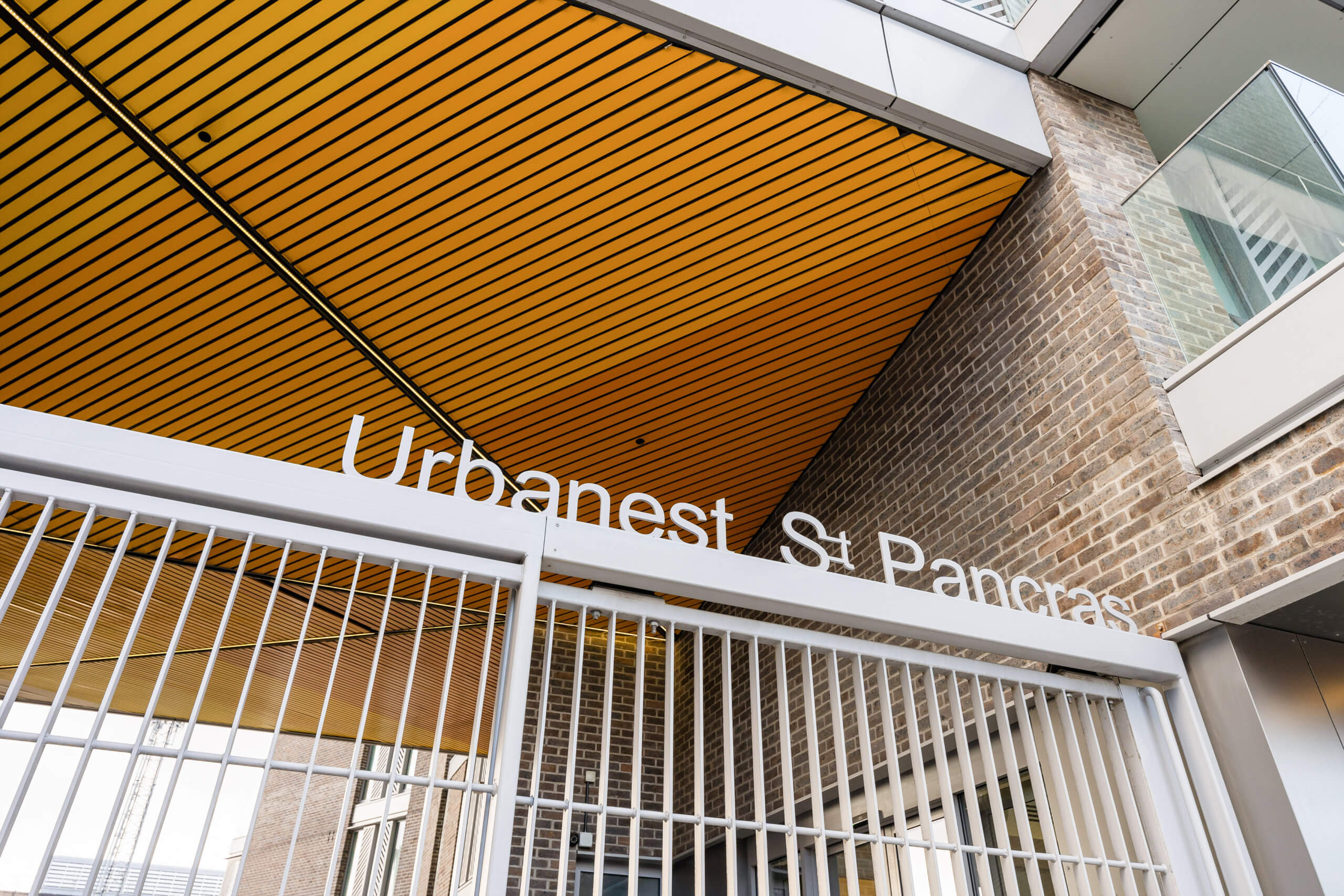 The entryway to urbanest St Pancras