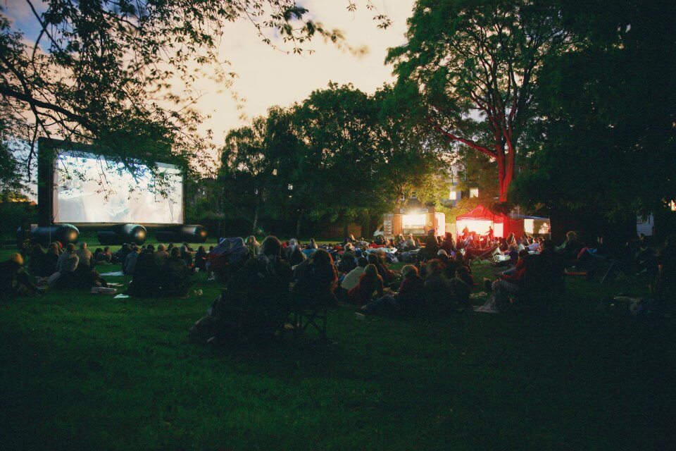 Pop Up Screens - Outdoor Cinemas London