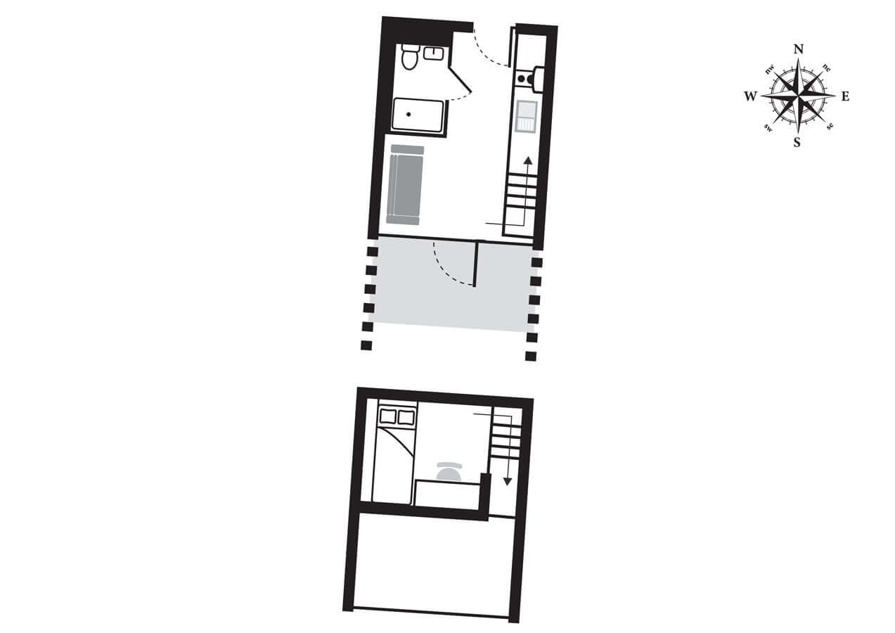 Westminster Bridge Penthouse Apartment floorplan