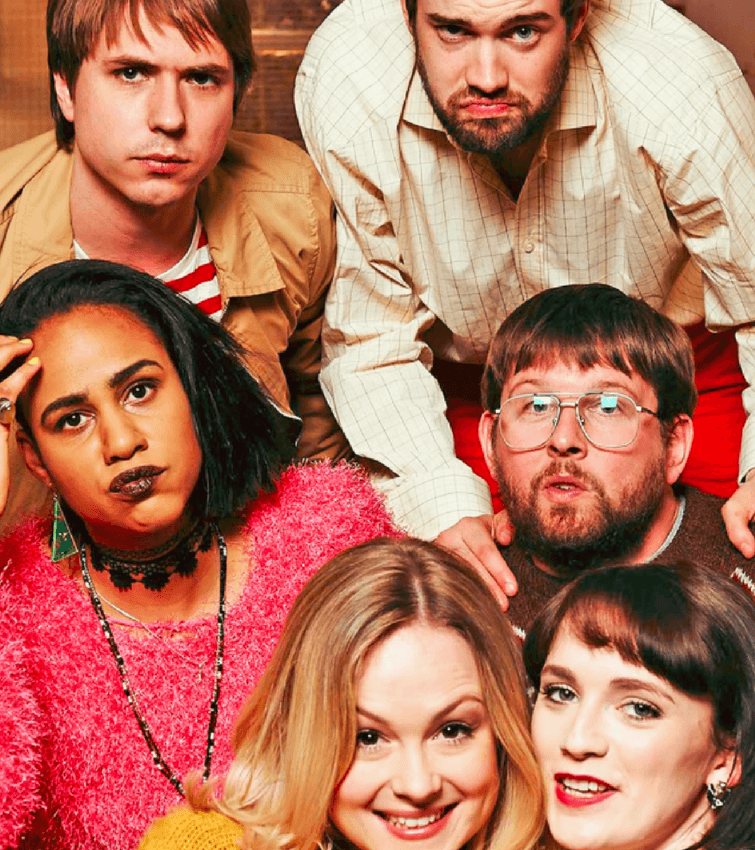Image of characters from Fresh Meat