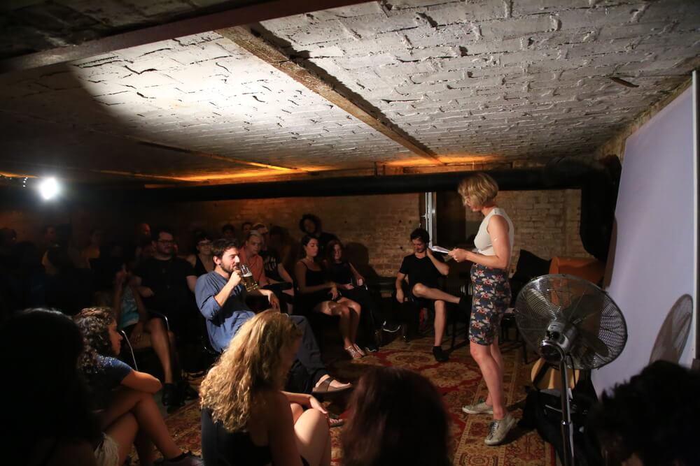 quirky things to do in london - spoken word night