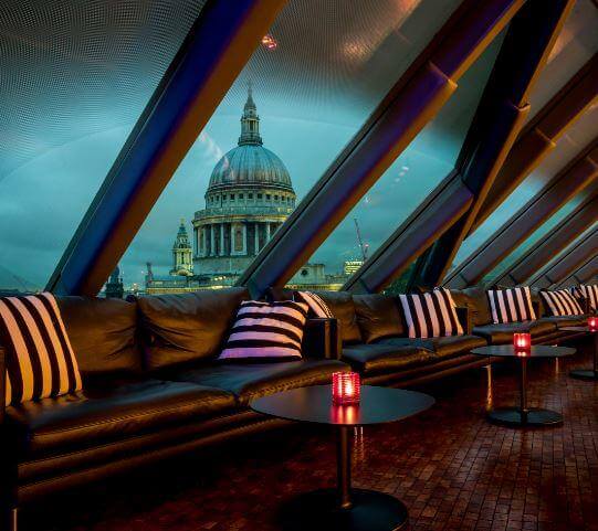 Rooftop bar in London - Madison