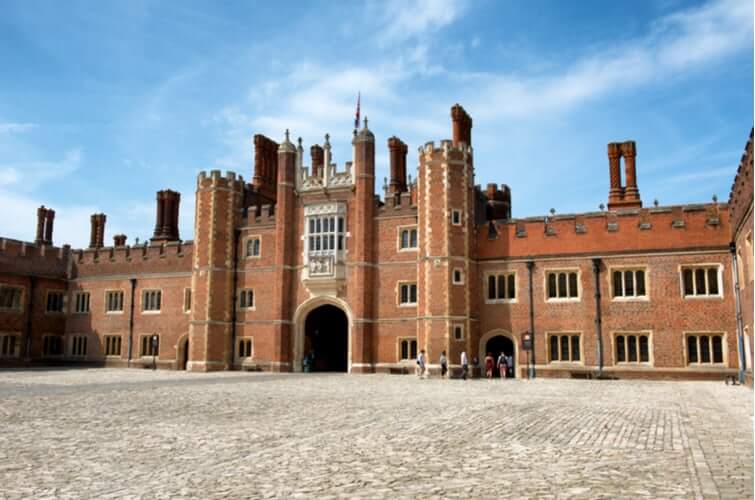 Entrance To Hampton Court
