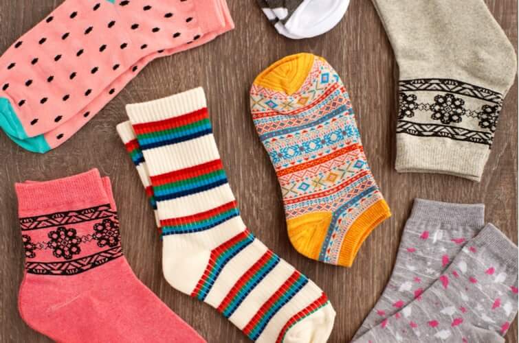Image of funky socks for secret santa