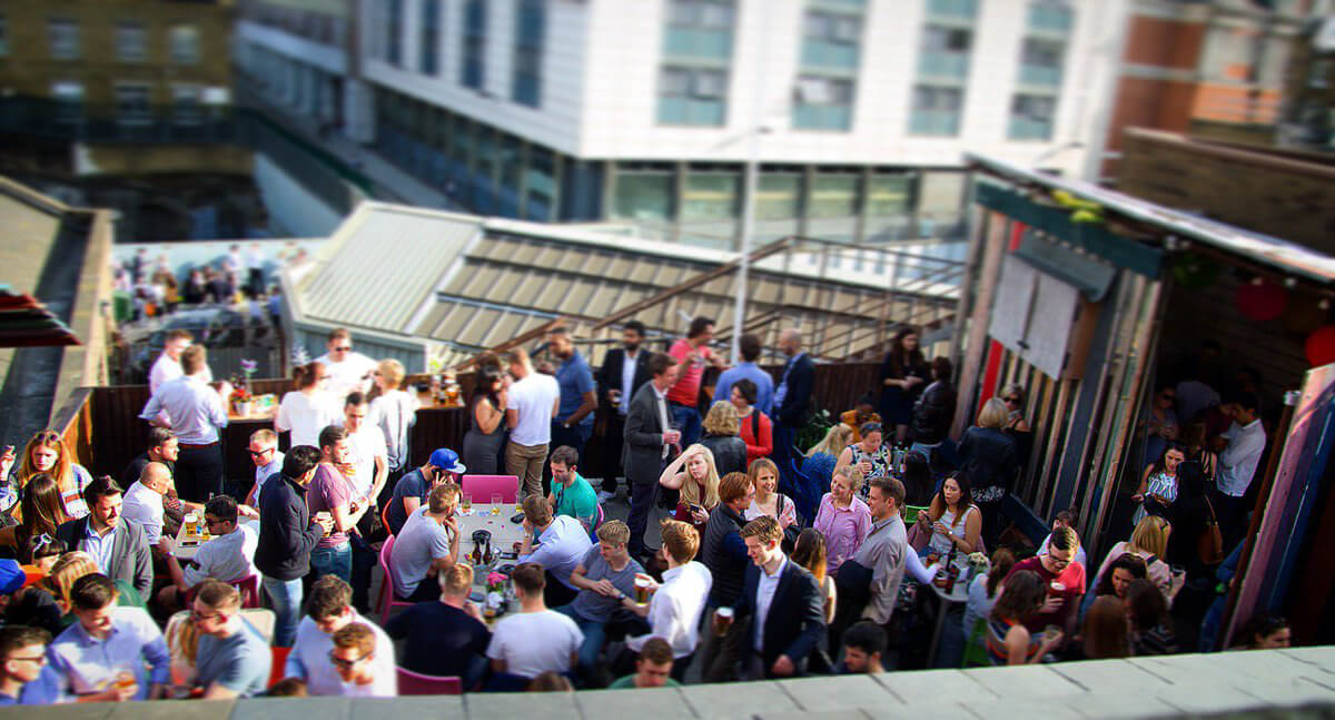 Big Chill Rooftop Bar in London