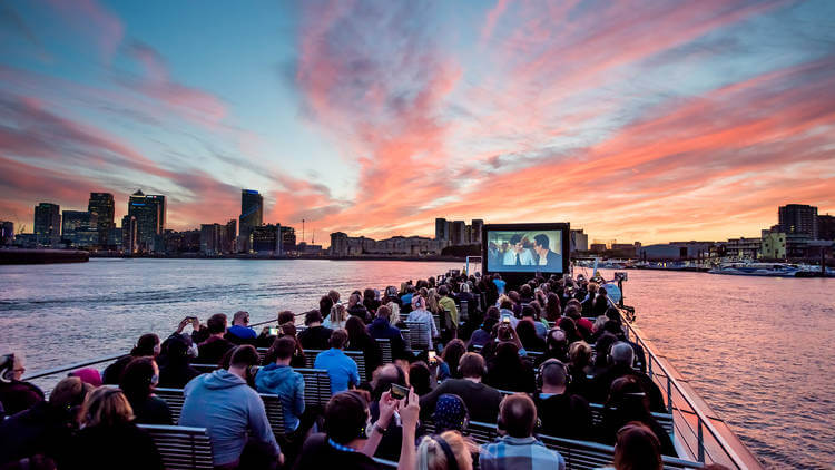 Outdoor Cinema in London on the Thames