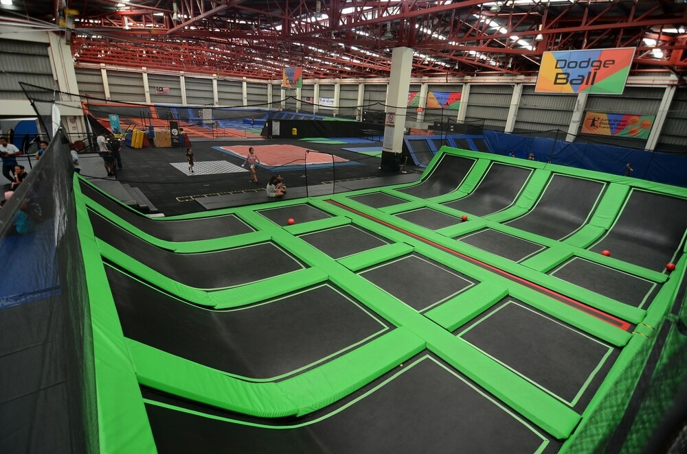 Quirky things to do in london - trampoline park