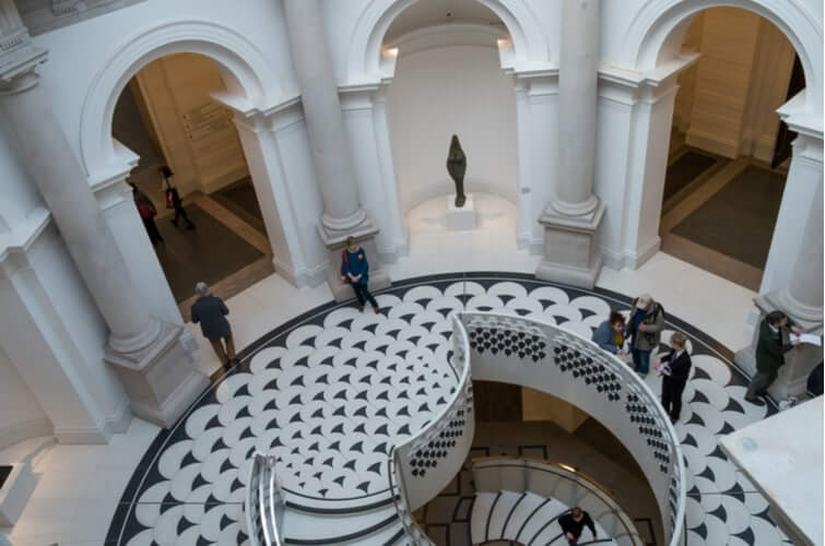 An image showing the interior of Tate Britain - A guide to Vauxhall